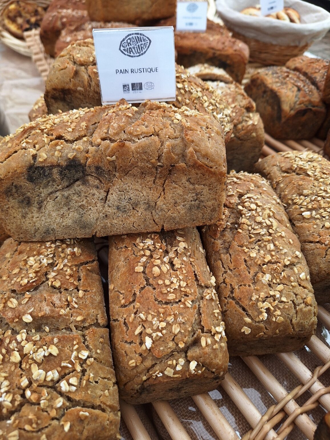 Le pain rustique sans gluten