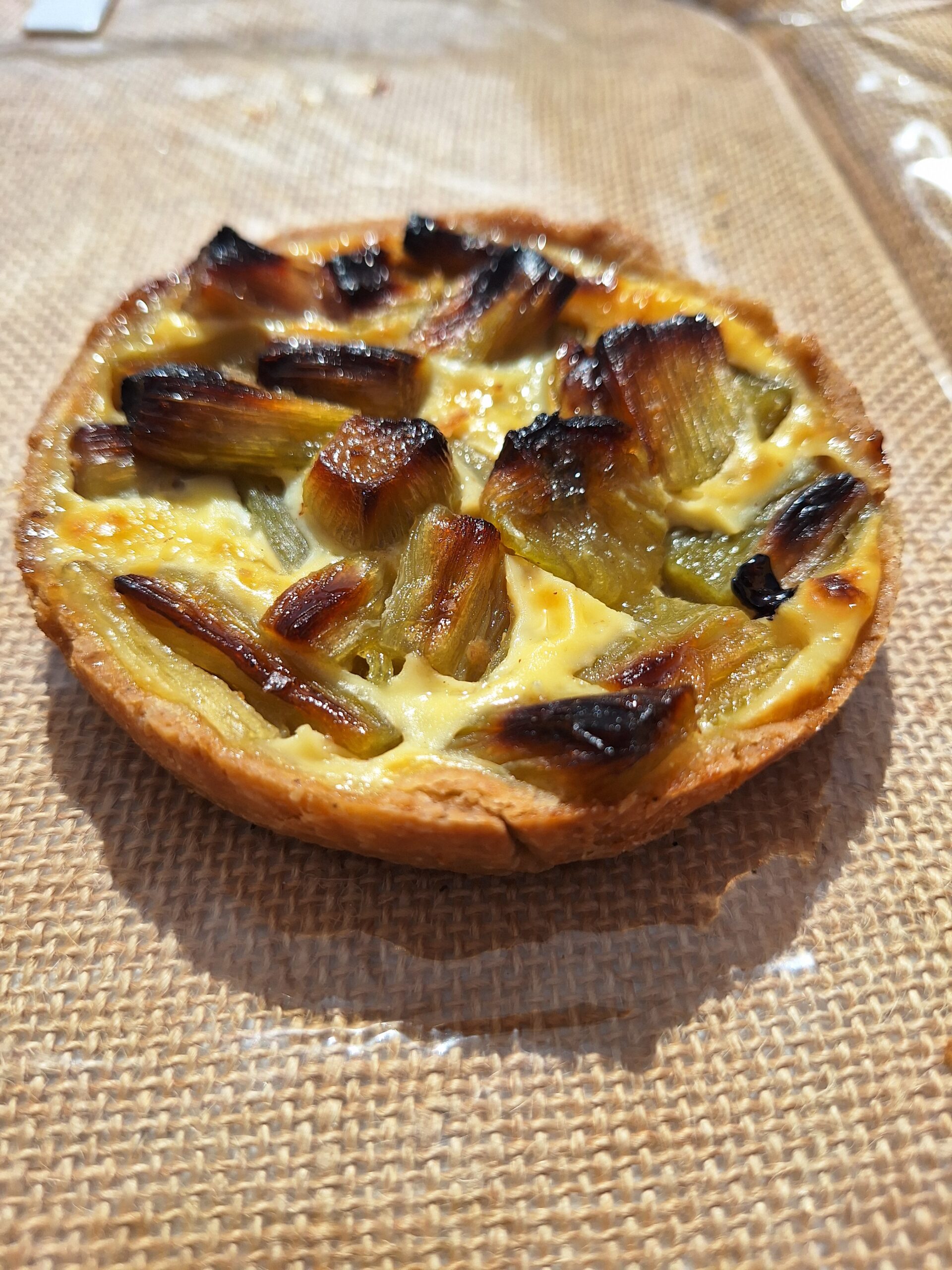 Les tartes de saison: la tarte à la rhubarbe